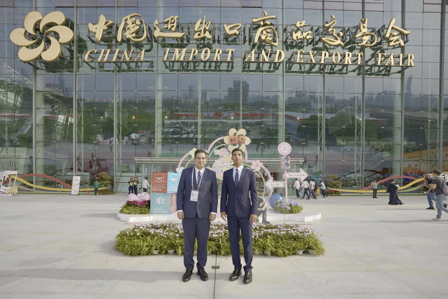 Presença na Canton Fair, uma das maiores plataformas de comércio internacional da China.